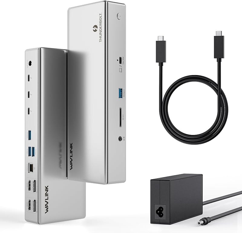 WAVLINK Thunderbolt 4 Dock, TB4 and DisplayLink Integration Technology — computing docks for computing docks