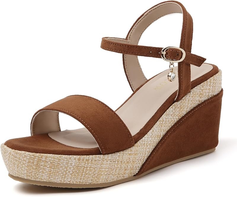 Espadrille Wedges Sandals for Women Open Toe Shoes Summer — heels wedge sandal for heels wedge sandal