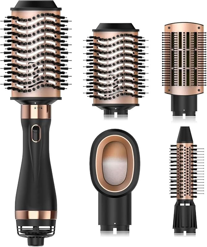 Nicebay Hair Dryer Brush One-Step Hot Air Brush Reduces Damage — one step hair dryer brush for one step hair dryer