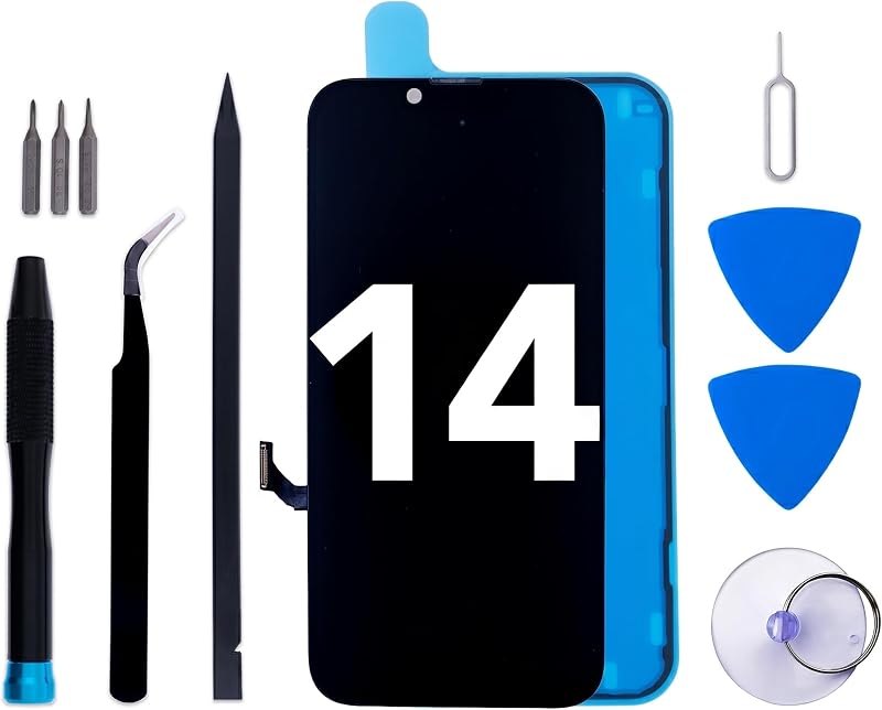 Screen Replacement kit for iPhone 14, 6.1" LCD Display Digitizer Assembly — pick for iphone duo internal display
