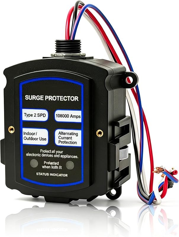 Whole Home Surge Protector, SPD2ULTRA Surge Protector, 108,000Amp Whole-House Surge Protector,120/240V