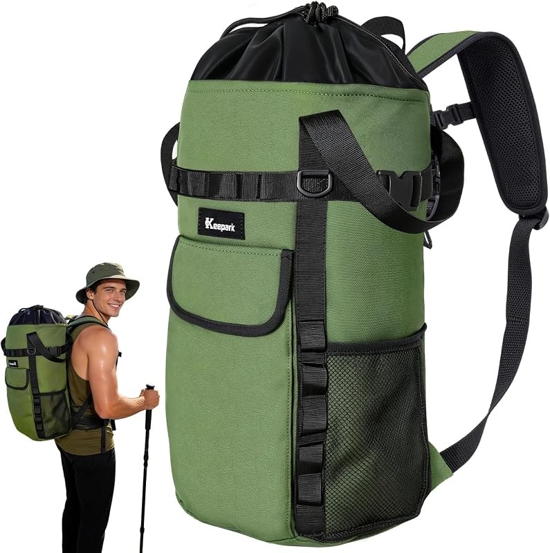 Climbing Rope Bag Arborist Rope Bag - Large Capacity Tree Ropes Storage Bags, Waterproof Oxford Outdoor Rock Climbing