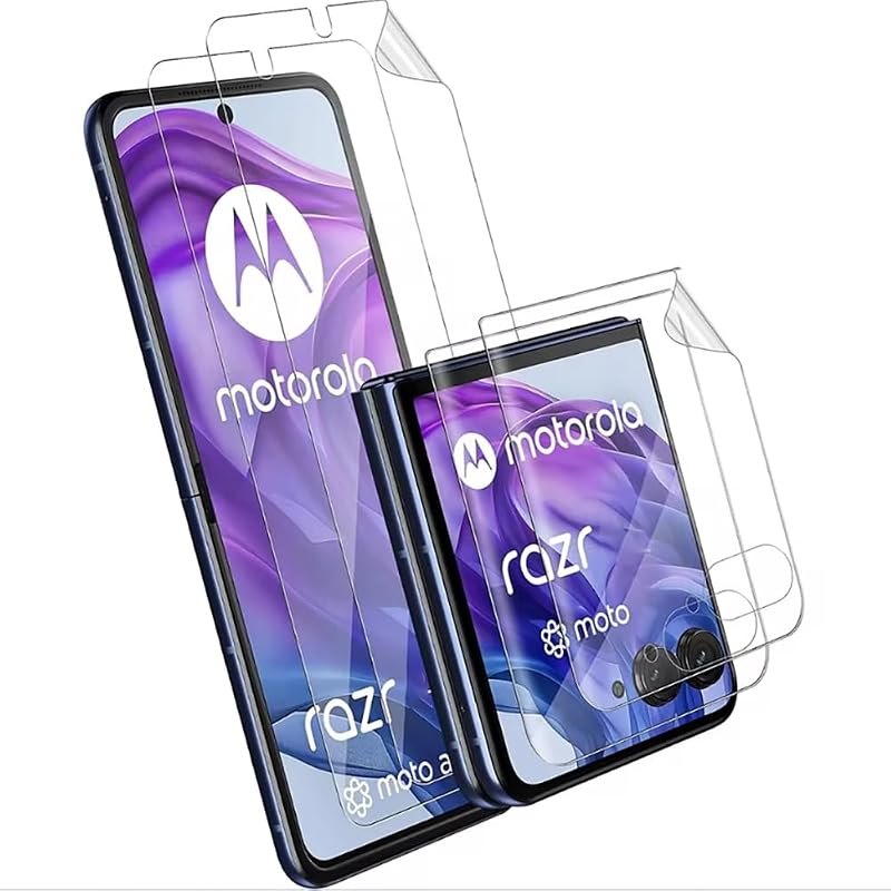 Hydrogel Screen Protector for Motorola Razr 70 Ultra, 2-Pack — screen protector for motorola razr screen protector