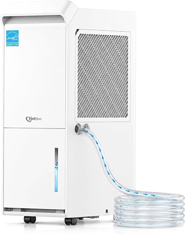 Dehumidifier for Basement, Home and Garage, Max 100 Pint/Day 5000 Sq.Ft — household Portable Dehumidifier for