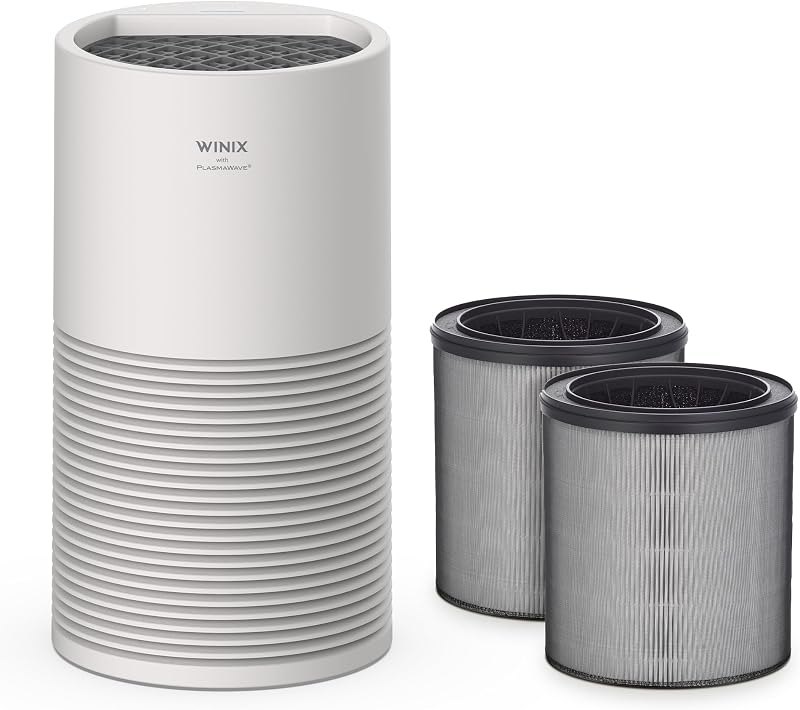 WINIX AT40 Air Purifier with 2 Years of Filters for Extra Large Room Up to 1968 Ft² in 1 Hr With Air Quality Monitor