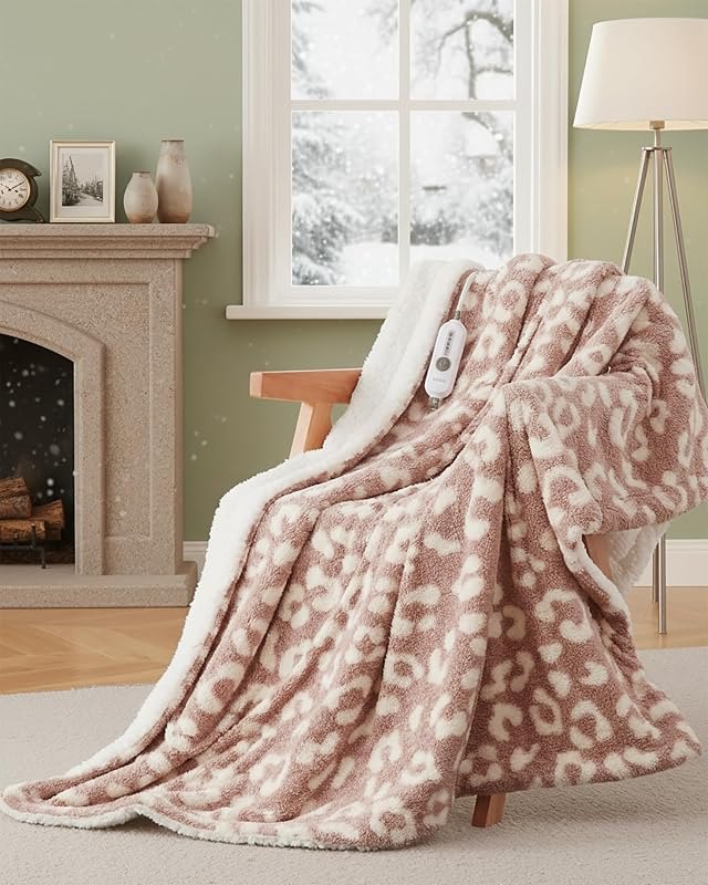Garvee Electric Blanket, Heated Blanket, 10 Heating Levels & 9H Auto Off — double electric blanket for double electric