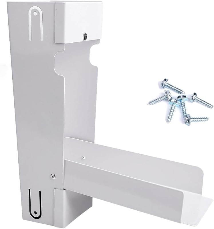Rainwater Collector Diverter, Heavy-Duty Plastic Downpipe Kit for Standard 3x4-Inch Gutter Downspouts, Pure White