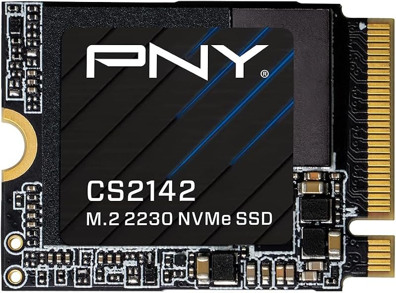 PNY CS2142 500GB PCIe Gen4 x4 NVMe M.2 2230 Internal SSD — nvme m.2 ssd 2tb for nvme ssd 2tb