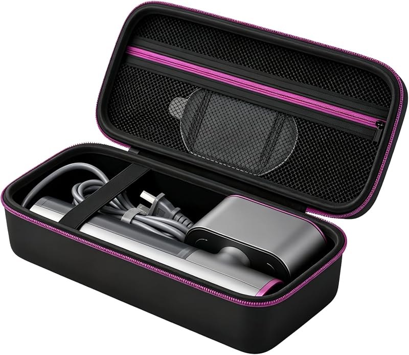 Carrying Case Compatible with Jack & Rose Handheld Garment Steamer, Hard Shell Travel Storage Bag for Steamer & Cord
