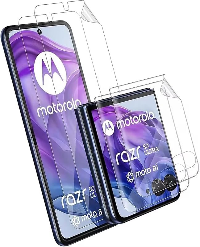 Ultra-Thin Hydrogel Screen Protector For Motorola Razr Ultra 2026/2025 — screen protector for motorola razr screen