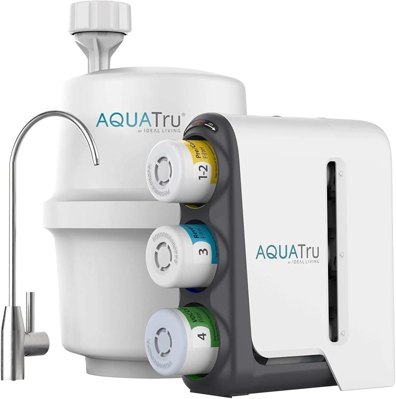 AquaTru Under Sink Alkaline Reverse Osmosis Water Filter — the pick for AquaTru under sink reverse osmosis