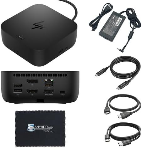 USB-C G6 100W Docking Station with HDMI, DisplayPort & USB Ports — docking station for macbook air for docking station