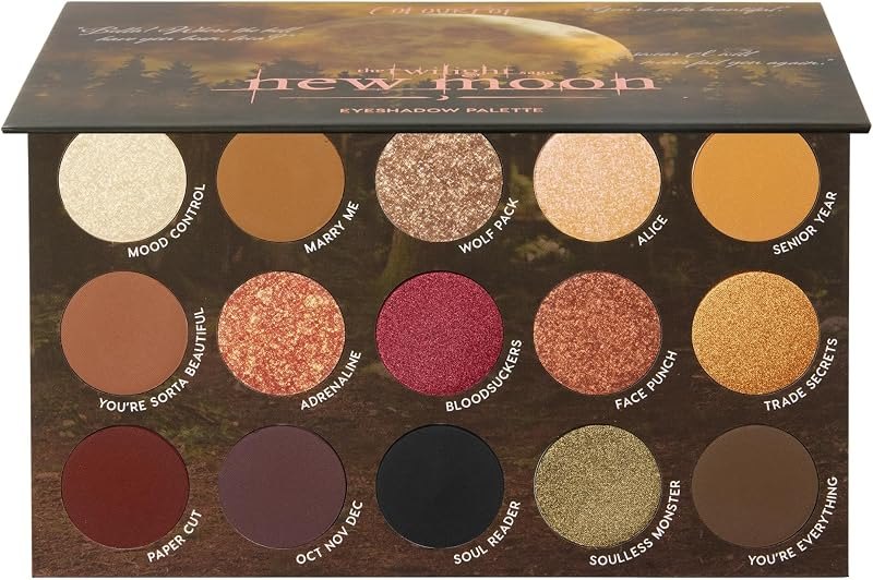 ColourPop x The Twilight Saga New Moon Eye Shadow Palette Makeup, 0.6 oz — makeup shimmer eyeshadow for makeup shimmer