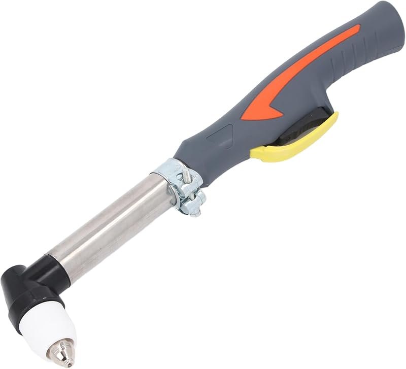 WALFRONT P80 Plasma Cutter Torch Head 40cm Extended Handle with Cable Protect Sleeve and Complete Accessories for
