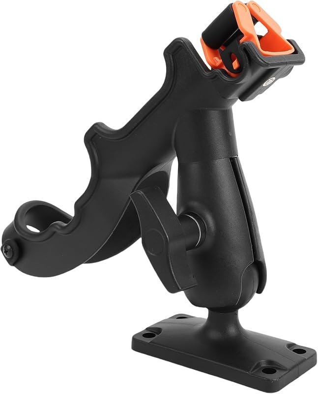 Sorandy Kayak Fishing Rod Holder Heavy Duty Baitcaster Spinning Reel Rod Holder with HD Mount Base for Boat Canoes