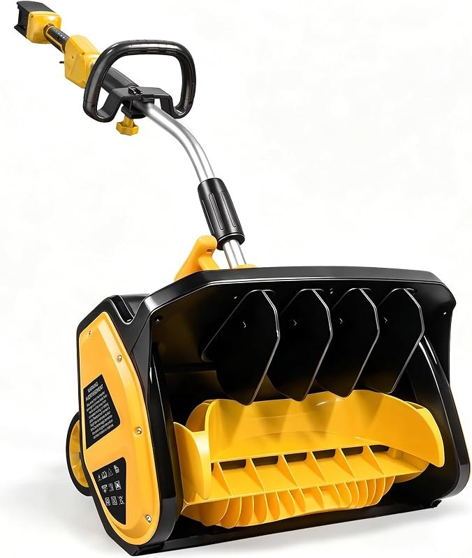 18" Cordless Snow Shovel Compatible with DeWalt 20V Max Battery (Bare Tool) — best snow blower auger for snow blower