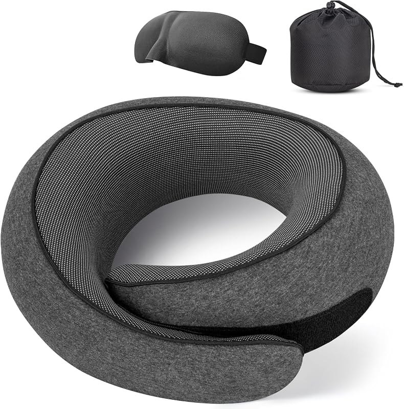 NOCRLG Travel Neck Pillow for Airplanes Car — travel pillow with neck support for travel pillow neck support