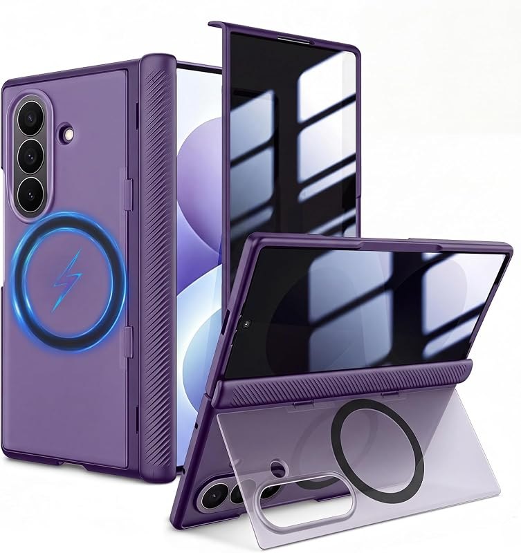 for Z Fold 8 Ultra Case with Hivisible Kickstand Privacy Screen — best Z Fold 8 Ultra cooling fan for fold ultra