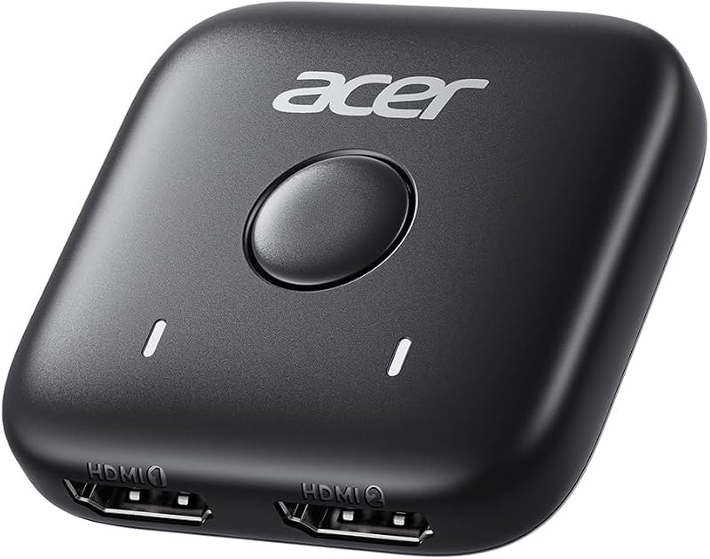 HDMI Switch 2 in 1 Out, 4K60Hz Bidirectional 1 in 2 Out Video Switcher — best switch hdmi adapter for switch hdmi