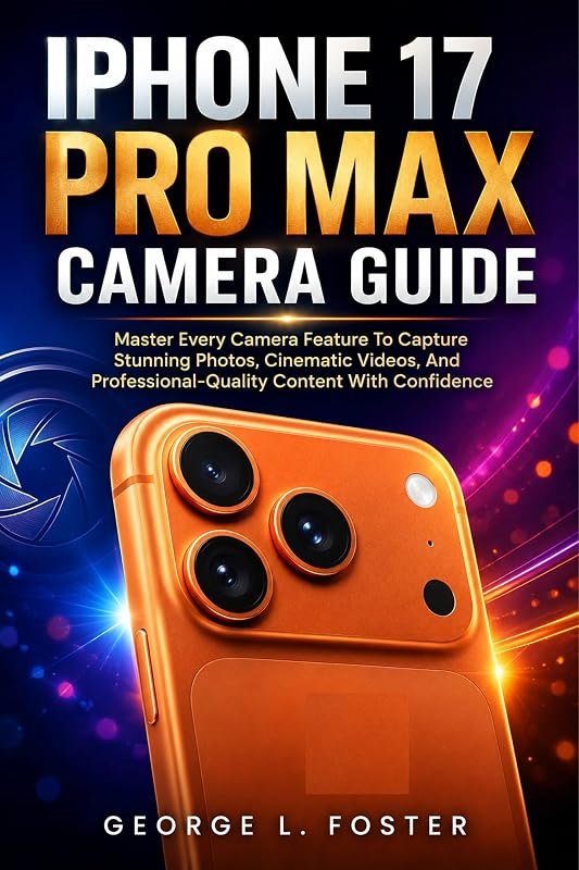 IPHONE 17 PRO MAX CAMERA GUIDE: Master Every Camera Feature To Capture Stunning Photos, Cinematic Videos, And