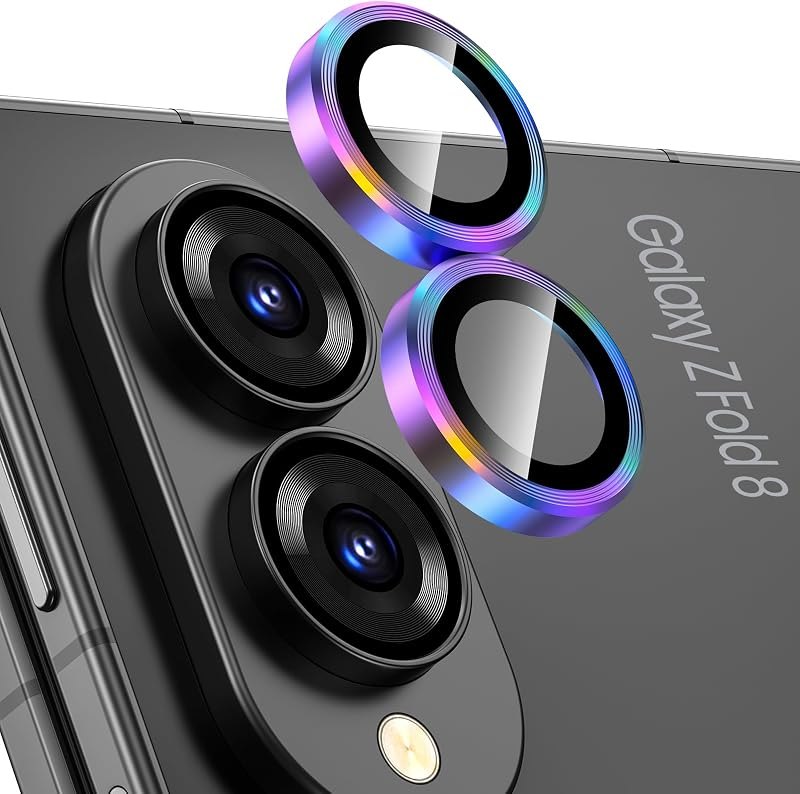 Tensea Camera Lens Protector Compatible for Samsung Galaxy Z Fold 8 — Galaxy Z Fold 8 camera lens protecto for galaxy