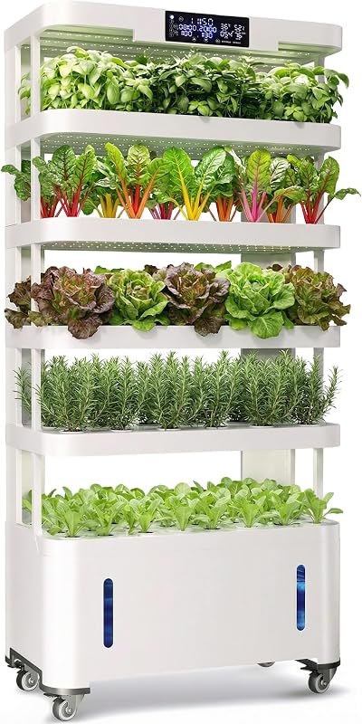 Large Hydroponics Growing System, 148-Pod Vertical Hydroponic Tower Garden — hydroponics aeroponics tower for