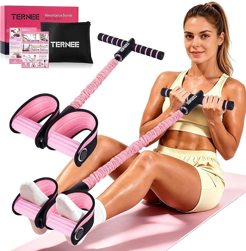 Pedal Resistance Bands with Handles Working Out Exercise Equipment for Legs — fitness resistance bands for fitness