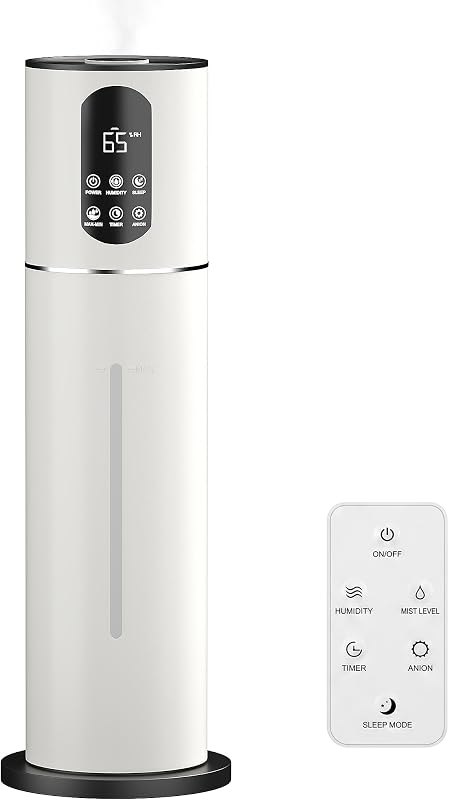 Humidifier Large Room, 2.38Gal/9L Cool Mist Humidifiers,600 sq ft Coverage