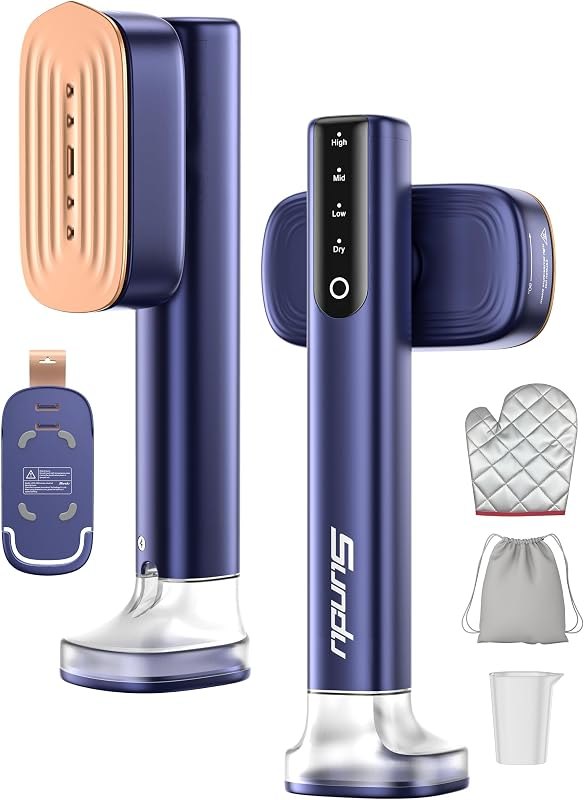 Sundu Travel Steamer for Clothes,35 g/min Steam Quick Wrinkle Removal — best portable garment steamers for portable