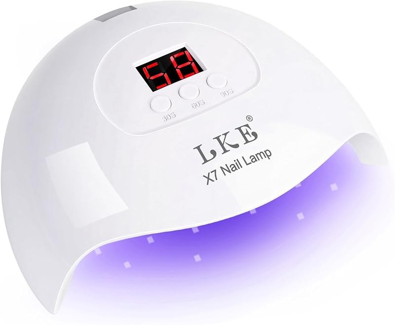 X7 UV LED Nail Lamp with 3 Timer Smart Sensor UV Light for Gel Nails — gel UV nail lamp for gel nail lamp