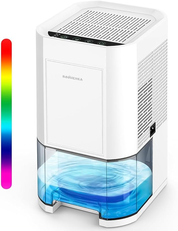 Dehumidifier for Home 40 OZ Auto Shut Off, Energy Saving Quiet Portable Small Dehumidifiers for 300sq ft with 7