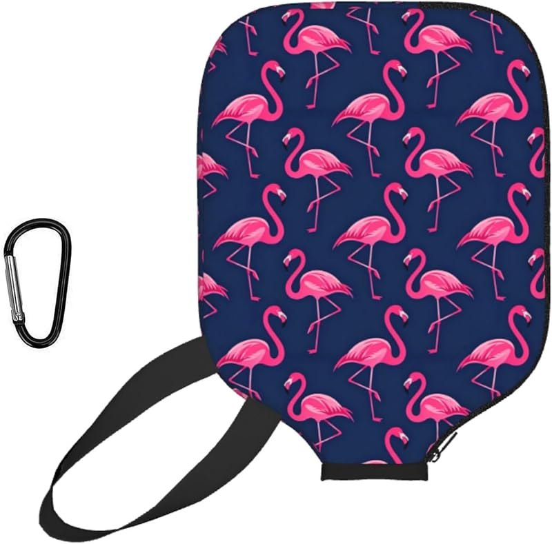 Sigouyinei Pickleball Paddle Cover Protective Paddle Sleeve Case Pocket — Pink Pickleball Paddle for pink pickleball