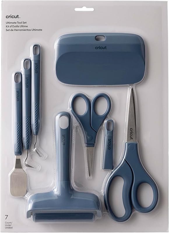 Cricut Ultimate Toolset, Blue - 7 Precision Craft Tools — craft weeding tools for craft weeding tools