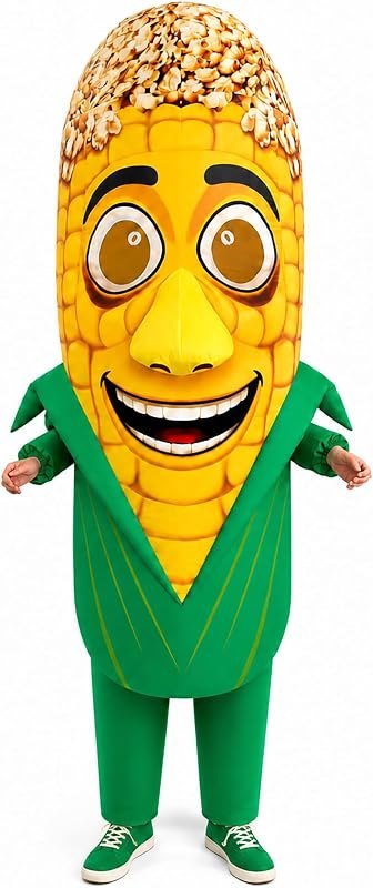 Inflatable Corn Costume Adult Funny Blow Up Suit for Halloween Party — ai bubble halloween costume for bubble