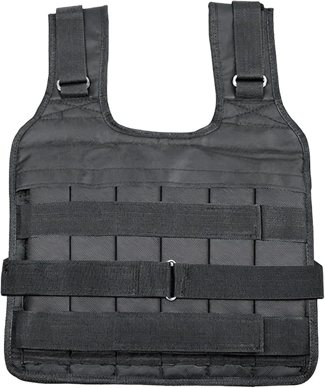2.2 To 110 Lbs Adjustable Weight Vest, Workout Weighted Vest, Weight Sandbag Sports Running Weighted Plate Carrier