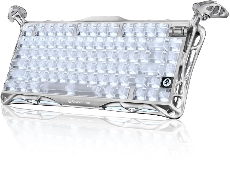 GravaStar Mercury K1 Pro 75% Wireless Mechanical Gaming Keyboard, Hot-Swap — best gasket mount keyboard for gasket