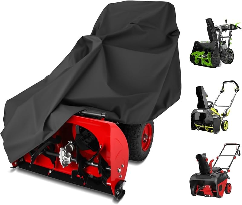 Snow Blower Covers Waterproof Heavy Duty 600D with PU Coating — snow blower auger for snow blower auger