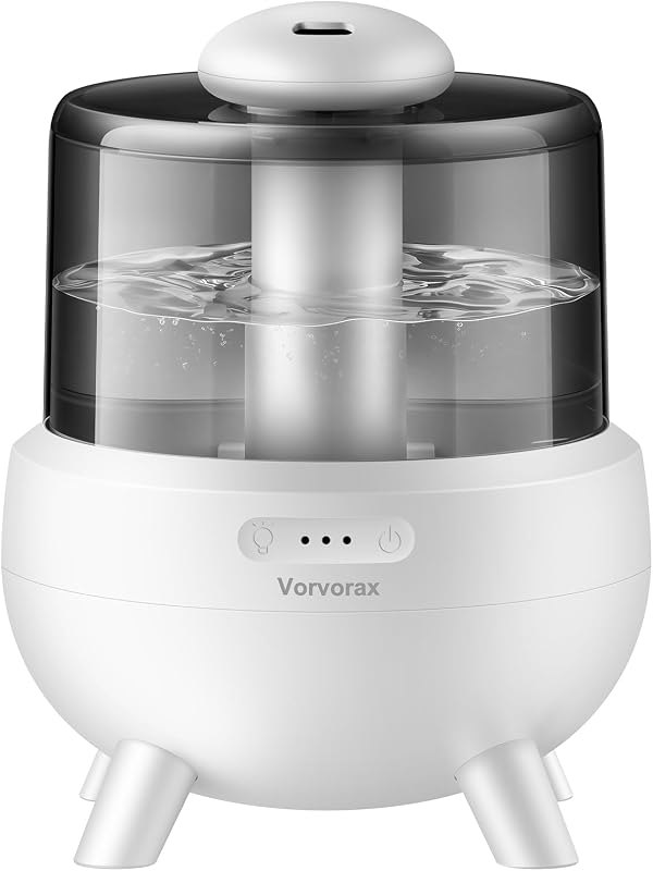 Cool Mist Baby Humidifiers for Bedroom, 25dB Quiet Easy to Clean, 300 FT² — small room humidifier for small room