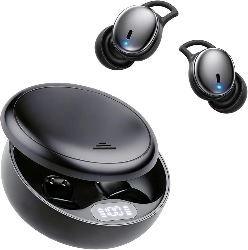 Sleep Earbuds for Side Sleepers, Small Invisible Ear Plugs for Sleeping — noise masking sleep buds for noise masking