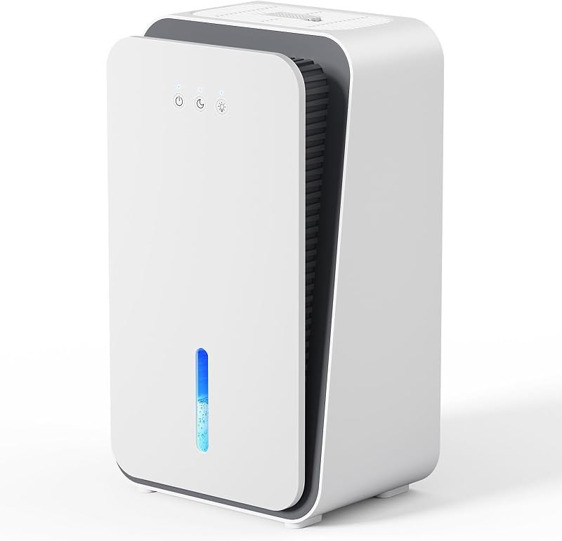 Dehumidifier, 1000 sq.ft Dehumidifier for Home with Auto Shut Off, Dehumidifier with Aromatherapy, Ultra-Quiet Sleep