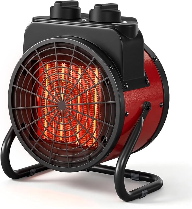 1500W Small Indoor Space Heater, PTC Fan Heater with 3S Quick Heating — vornado compact space heater for vornado