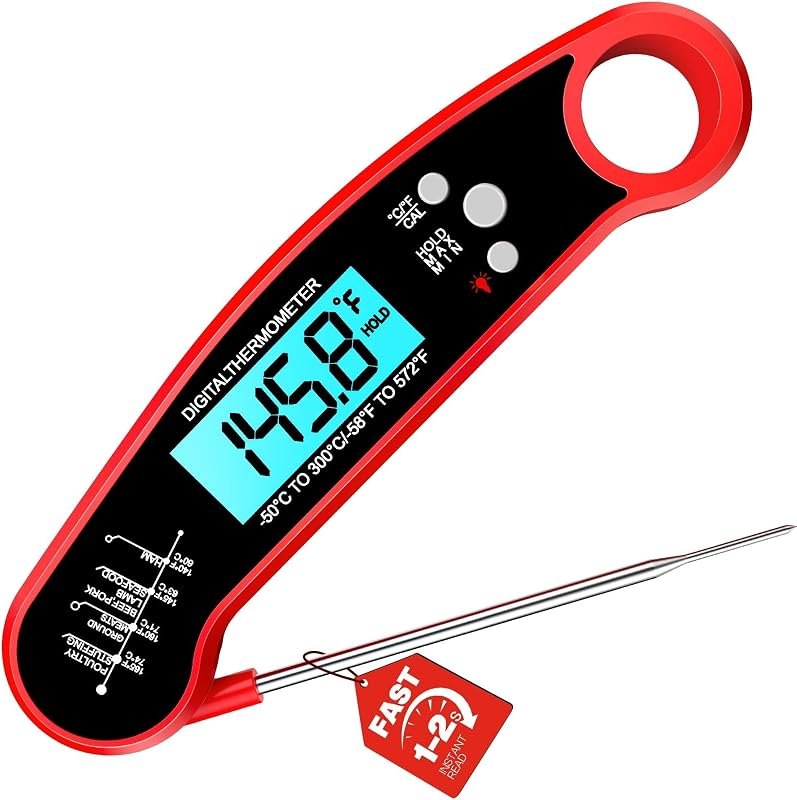Digital Meat Thermometer, Food Thermometer for Grilling — canning thermometer for canning thermometer