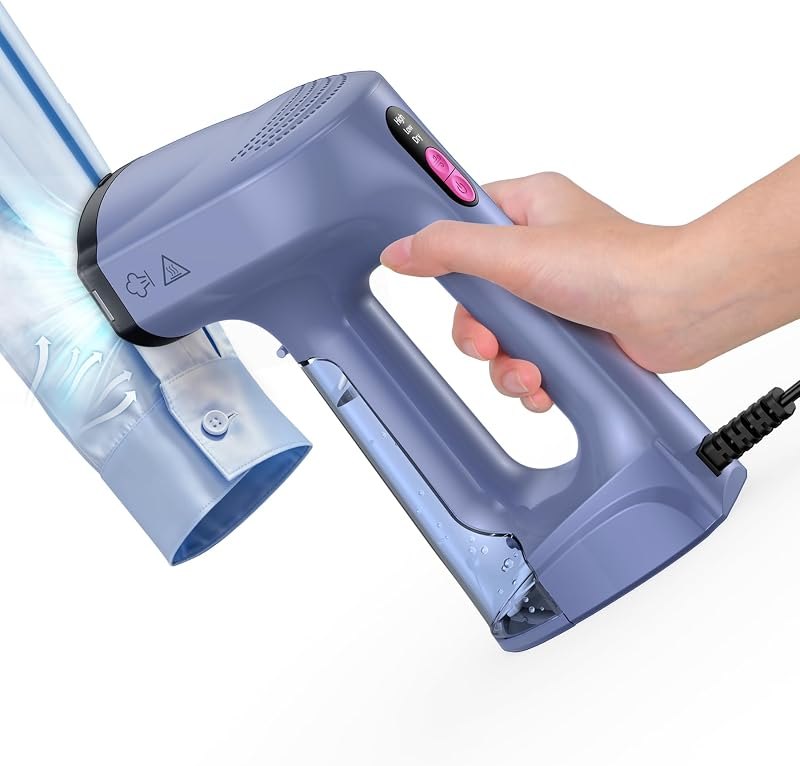 Vacuum Steamer for Clothes, 3500Pa Handheld Clothes Steamer — portable garment steamers for portable garment steamers