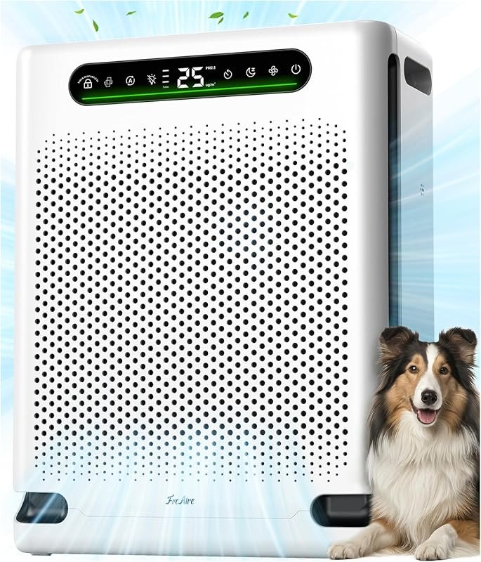 FreAire Air Purifiers for Home Large Room Up to 2600 Ft², HAP605 White — smart home air purifier for smart home air