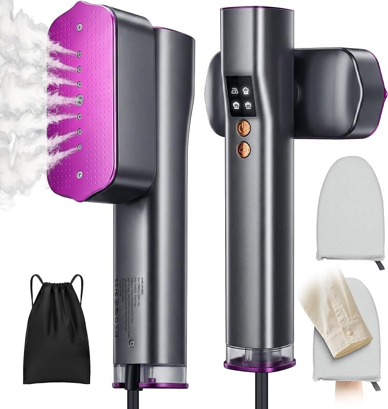 Travel Steamer for Clothes,110-220V Portable Handheld Garment Steamer — travel garment steamer for travel garment