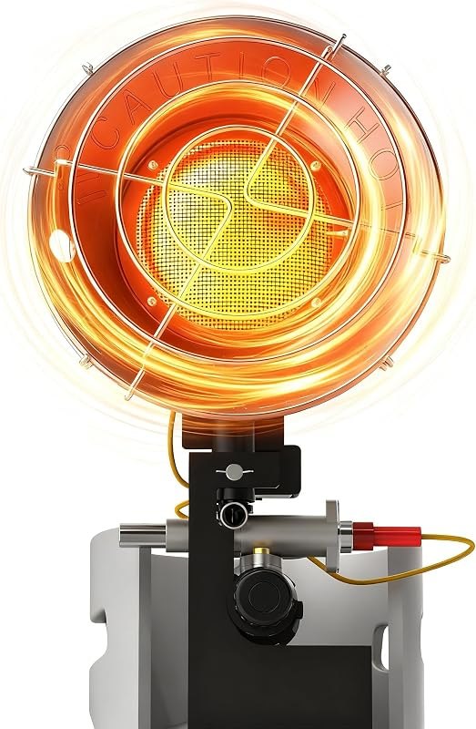 AgiiMan Outdoor Propane Heater, 15000 BTU Portable Tent Heaters for Camping — portable propane heater for portable