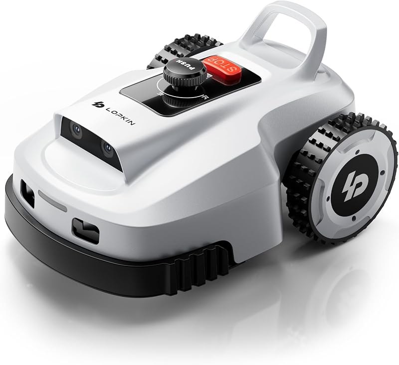 L2500-NEO Robot Lawn Mower for 0.9 Acres, NetRTK + AI Vision Lawnmower Robot, Wi-Fi HaLow Connectivity, No Boundary