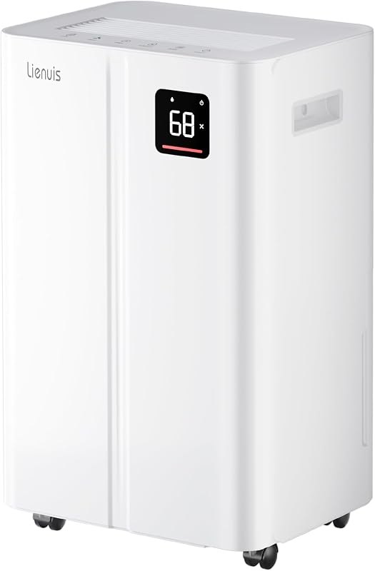 50 Pint Dehumidifier for Basements, 5000 Sq.Ft Dehumidifier with Drain Hose for Home, Bedroom, Bathroom, Automatic