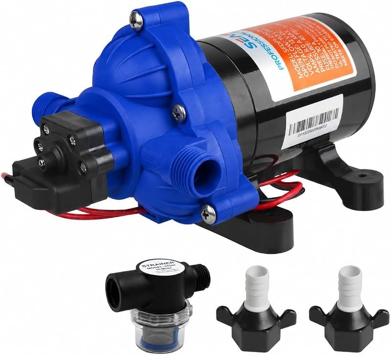 SEAFLO 33-Series Diaphragm Water Pressure Pump (12V — offroad water pump for offroad water pump