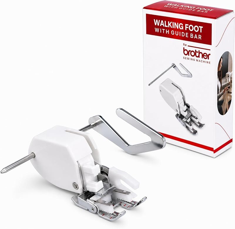 Walking Foot Even Feed Presser Foot for Sewing Machine with Guide — sewing walking foot for sewing walking foot